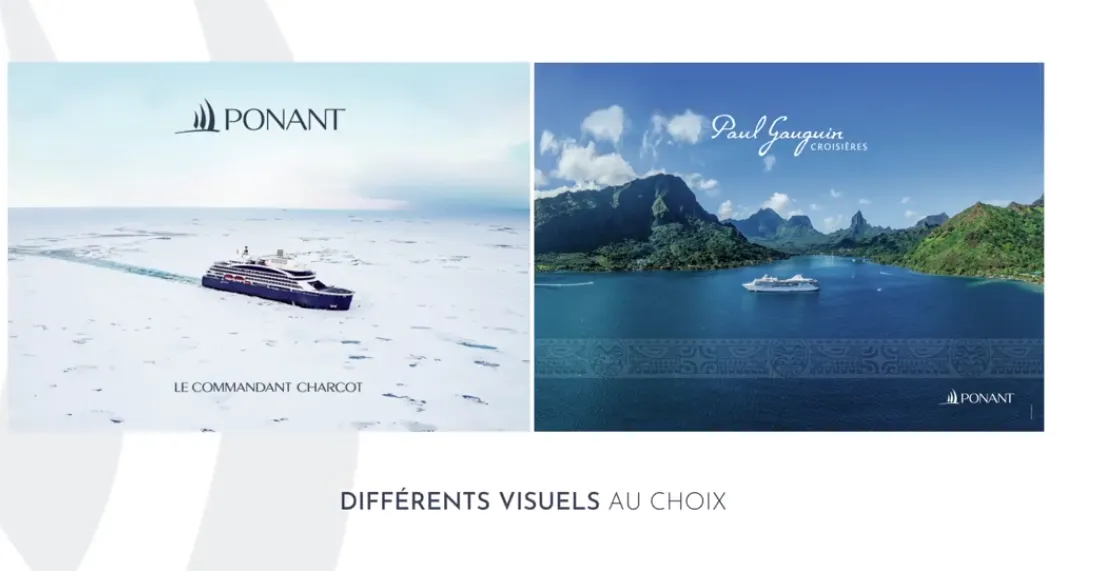 Différents visuels au choix