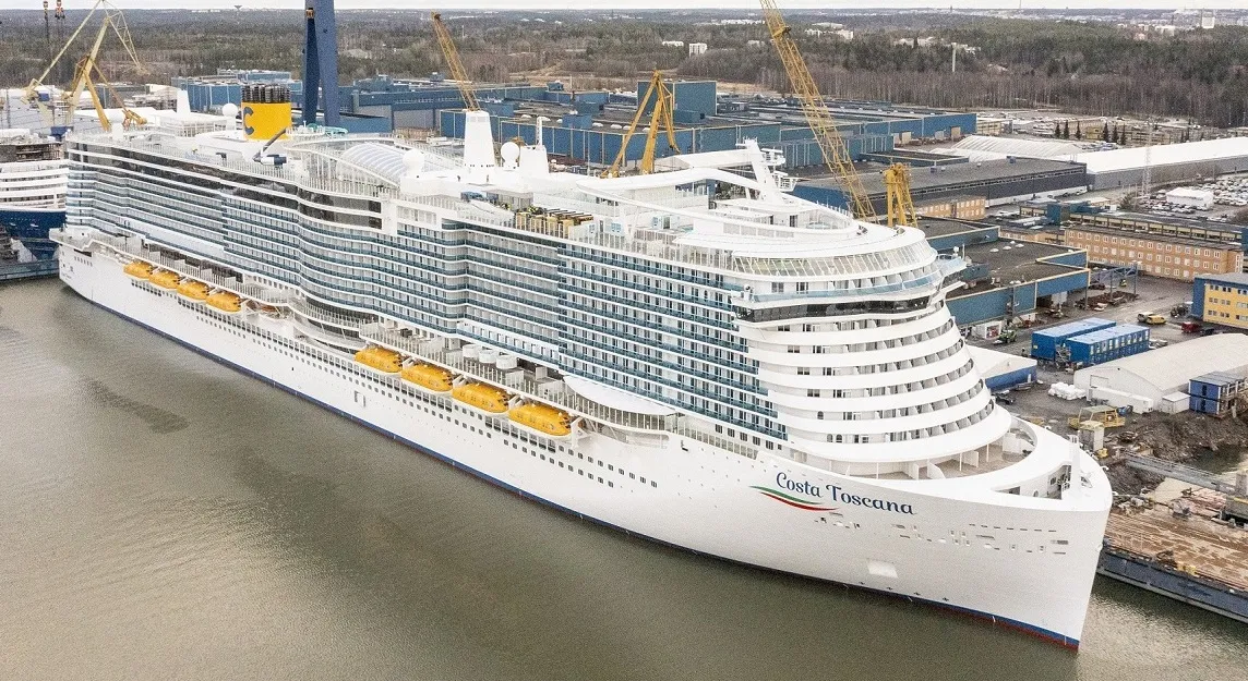 Le Costa Toscana fait partie des navires qui assure des mini-croisières en Méditerranée @Costa